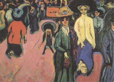 Ernst Ludwig Kirchner The Street (mk09)